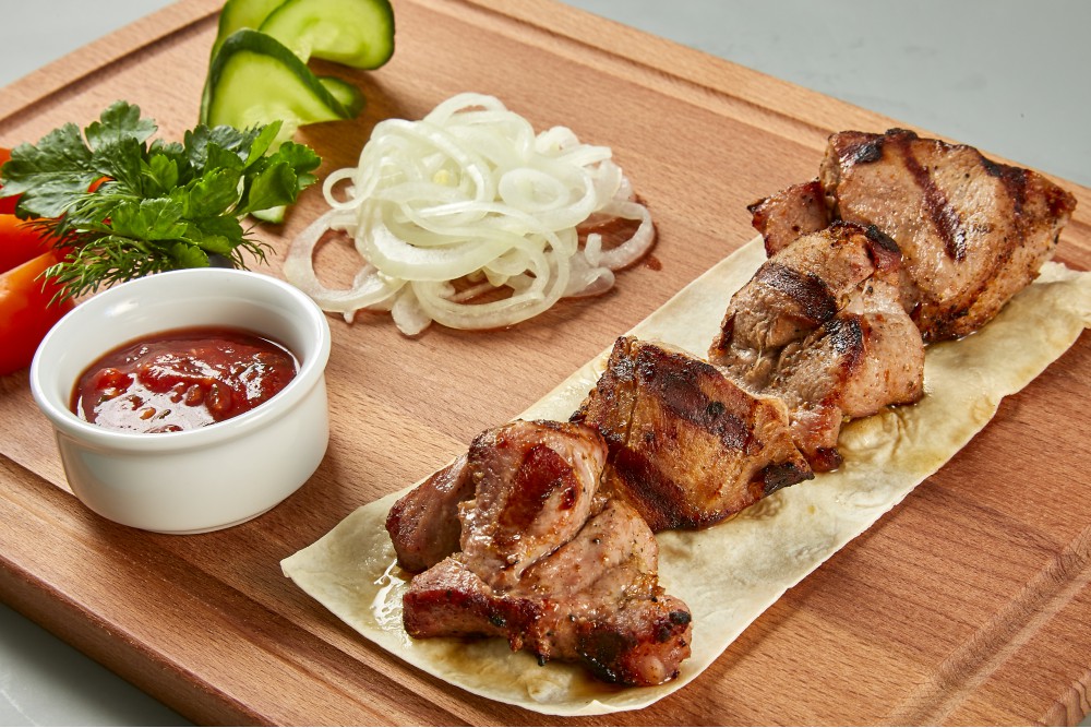 Шашлык из говядины с доставкой в г. Клин - Доставка, самовывоз Шашлык из говядины с доставкой в г. Клин - Доставка, самовывоз