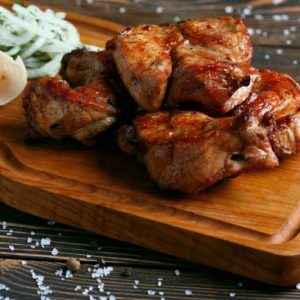 Шашлык из свиной шейки с доставкой в г. Клин- Готовая еда