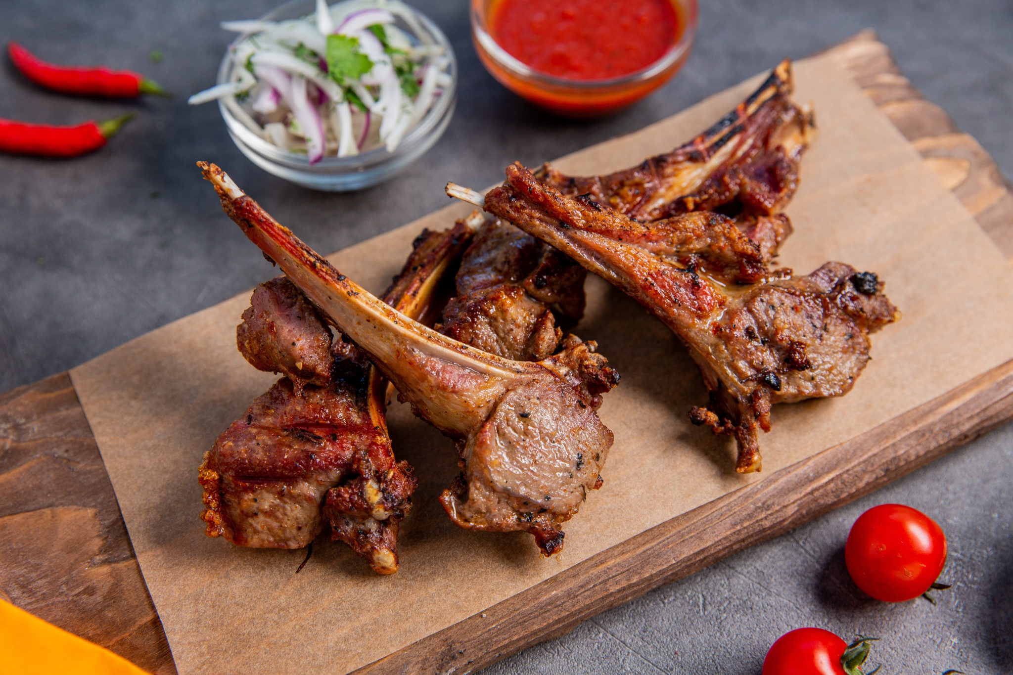 Шашлык из каре ягнёнка с доставкой в г. Клин - Доставка Шашлык из каре ягнёнка с доставкой в г. Клин - Доставка