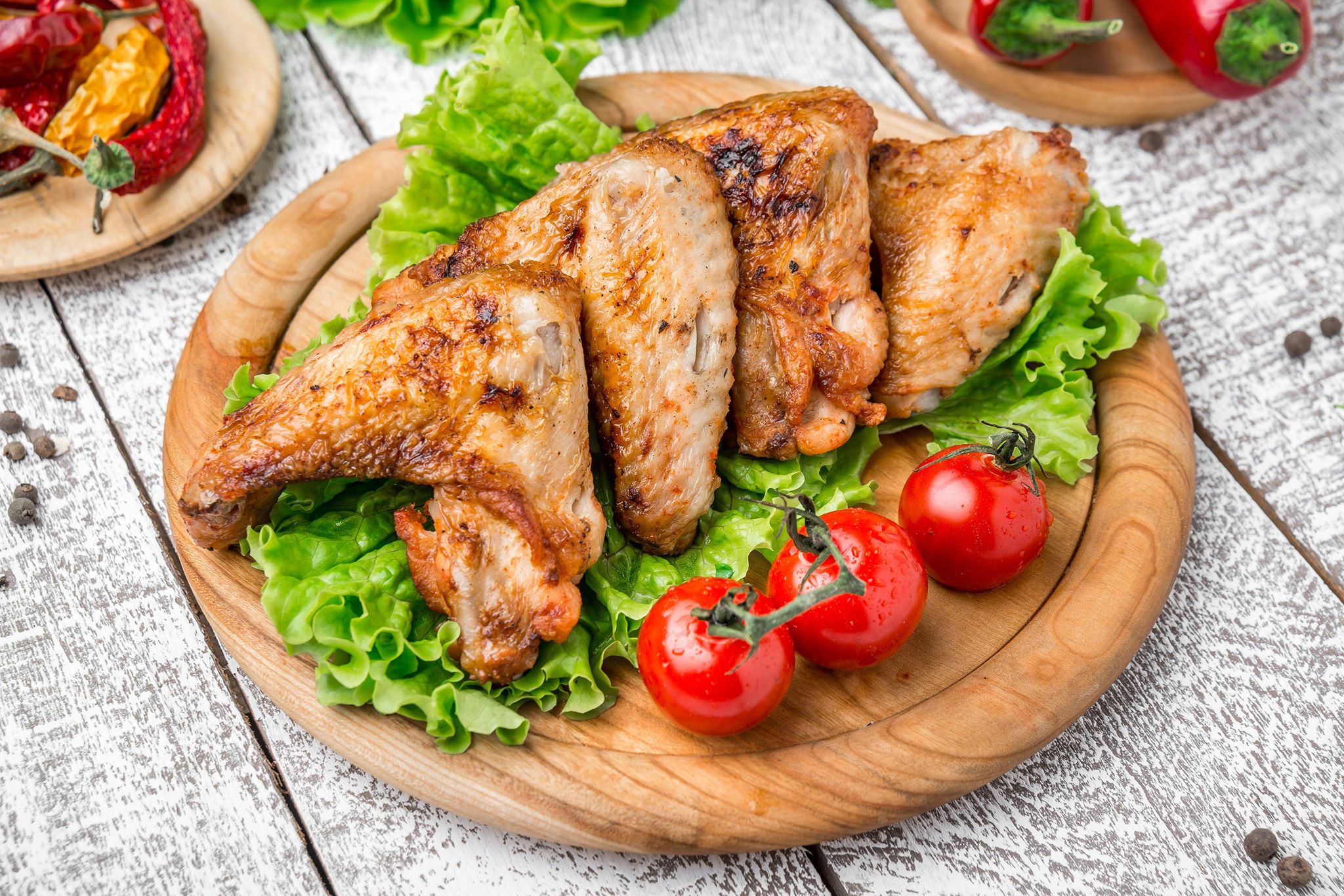 Шашлык из куриных крылышек с доставкой в г. Клин - Еда Шашлык из куриных крылышек с доставкой в г. Клин - Еда