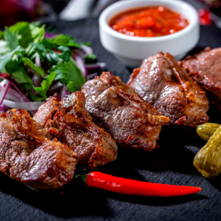 Шашлык филе баранины с доставкой в г. Клин - Доставка шашлыка