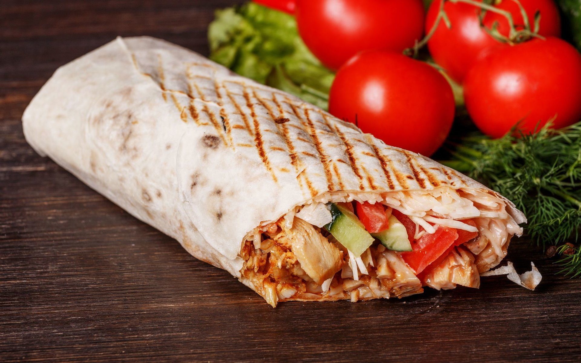 Шаурма с курицей с доставкой в г. Клин - Доставка шаурмы Шаурма с курицей с доставкой в г. Клин - Доставка шаурмы